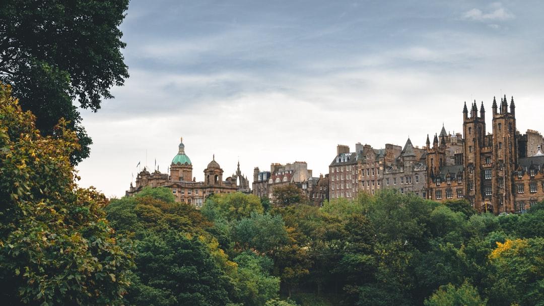 Took this photo during my trip to Edinburgh with my girlfriend. Just lov these old tall buildings and also lots of greenery everywhere. The weather was constantly changing so I was pretty lucky to take this photo before it started to rain.