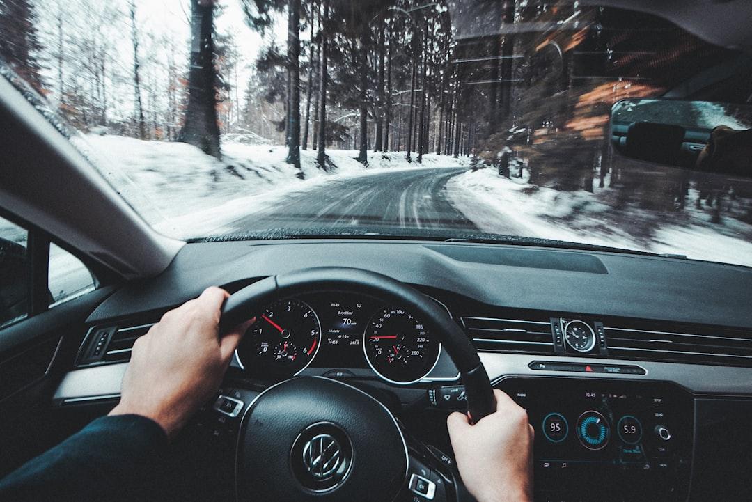 Volkswagen winter roadtrip