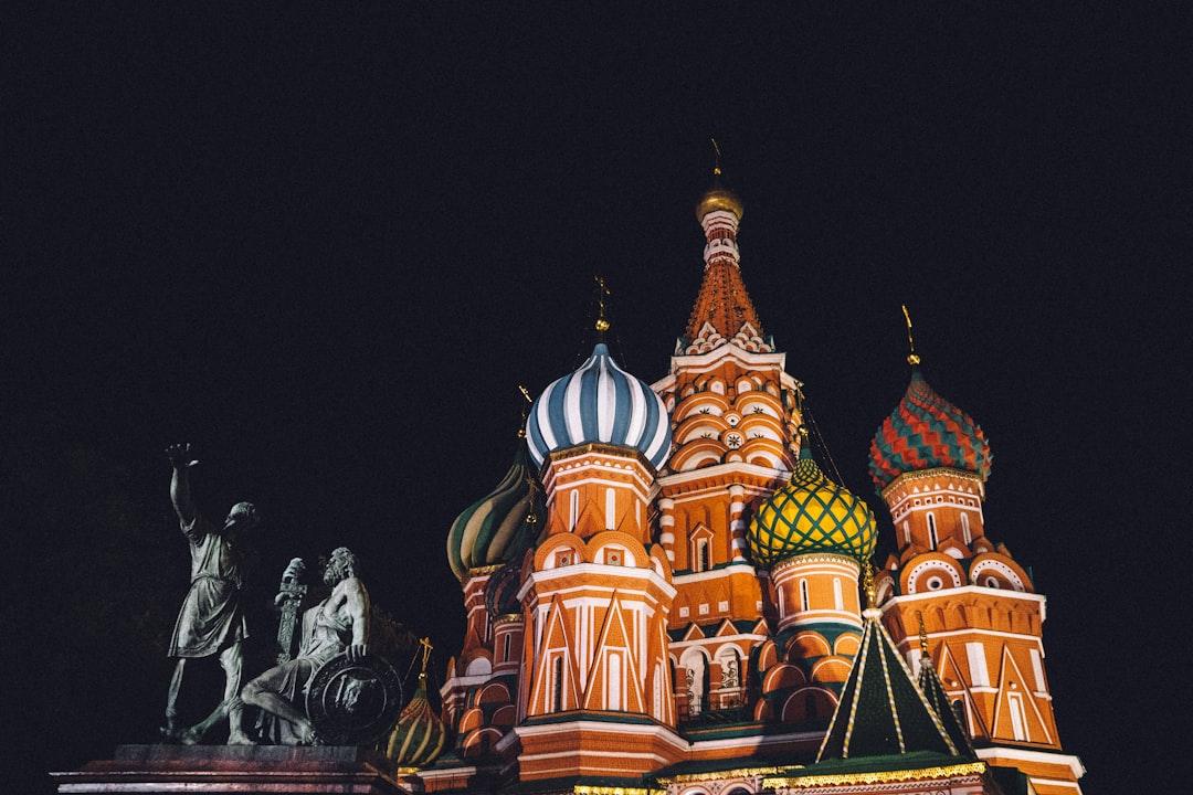St. Basil's Cathedral. This was taken during my first night in Moscow. Decided to take a stroll down the Red Square to see all the sights. 