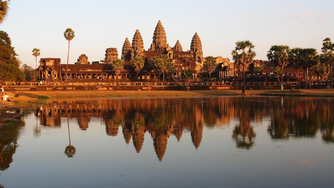 Angkor Wat, Krong Siem Reap, Cambodia, Buddhist temple, 