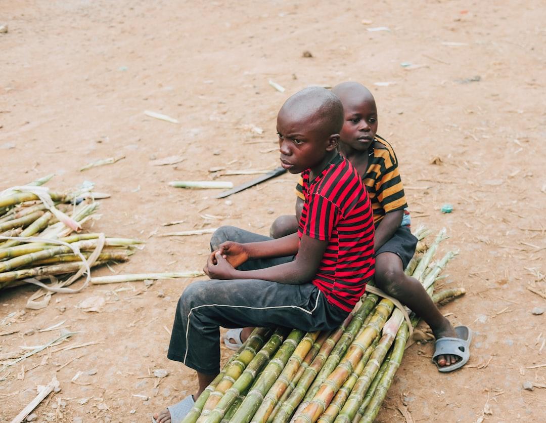 Deux garçons de Bukavu