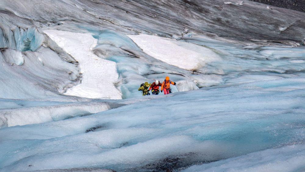 Exit Glacier Ice Climbing