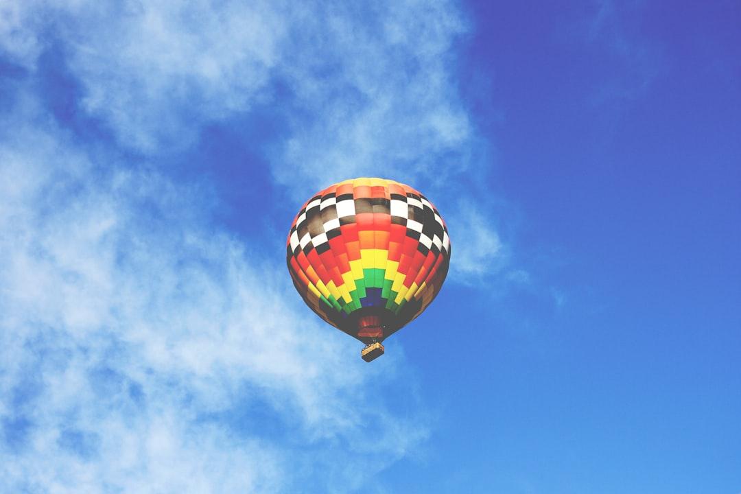 This bright balloon painted the blue Arizona sky on Valentine’s day. A Burst of color in the middle of the desert.