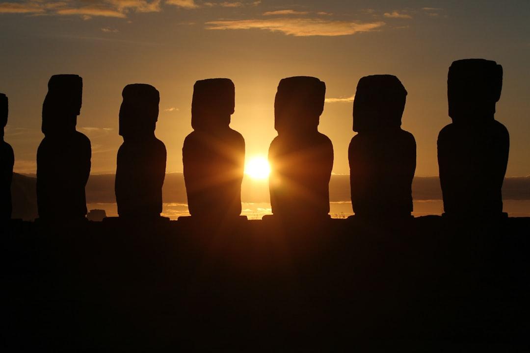Sunrise in Easter Island