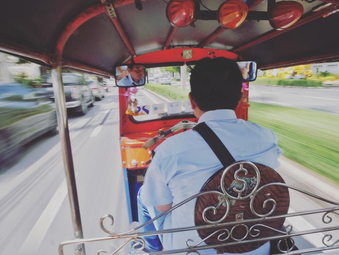 We took a tour around Bangkok in this Tuk Tuk and got to see all of the popular buddhist temples (wats). In such a hot city, the constant breeze in these Thai taxis feels great. It was a perfect way to explore the largest city in Thailand.
