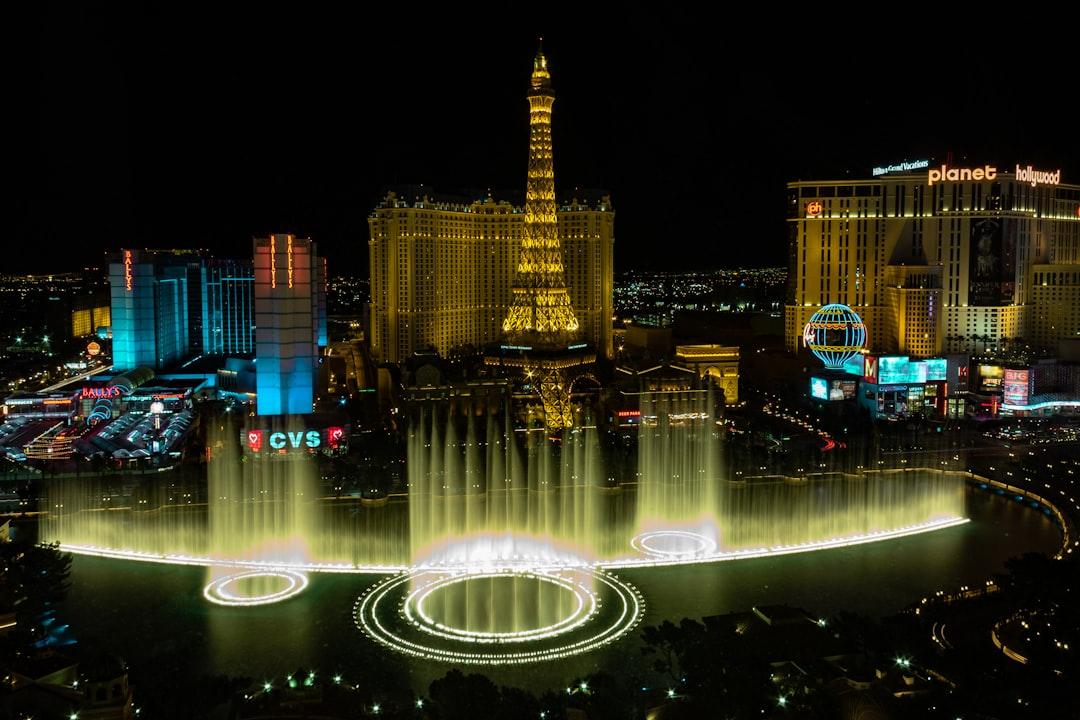 My wife and I visited Las Vegas, to celebrate my wife’s birthday.  We treated ourselves by booking a fountain view room at the Bellagio.  The fountains are amazing at any time of the day however at night, with the backdrop of the Las Vegas Strip, they come to life.