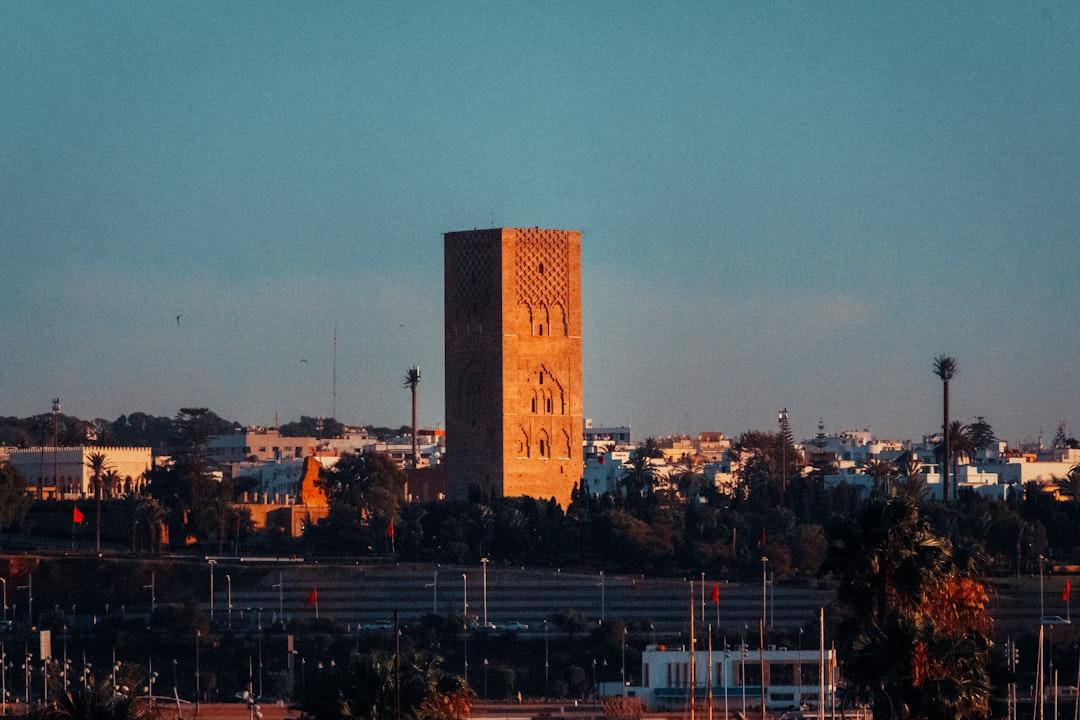 hassan tower in rabat city