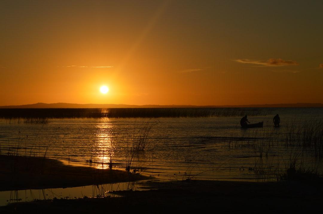 Atardecer Laguna Negra, Rocha Uruguay.