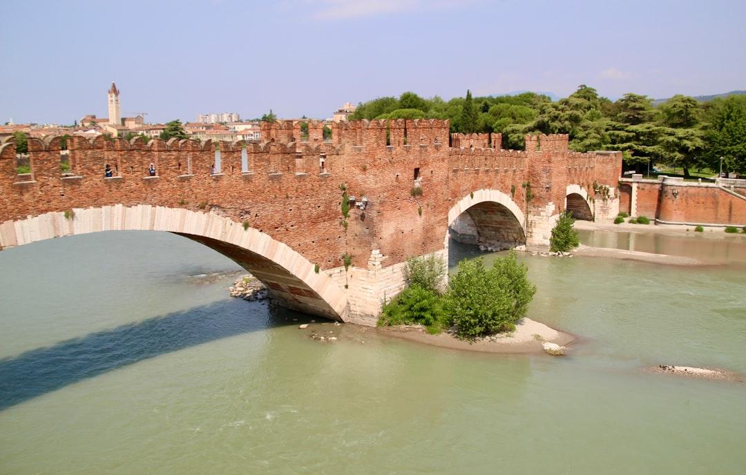 Bridge to cross the river that surrounds Verona